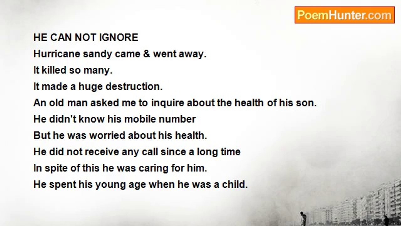 vijay gupta - HE CAN NOT IGNORE