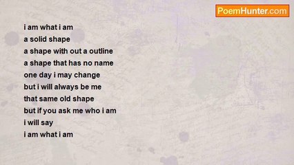 Thai Hood - I am what I am, not the image