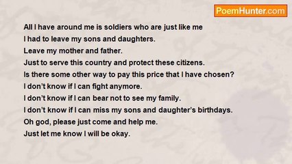 Casey Lyon - Soldier (Dedicated to soldiers all around the world)