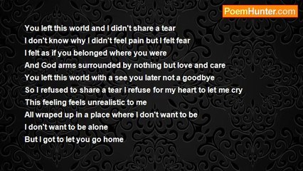 Jeanette Matthews - You Left This World