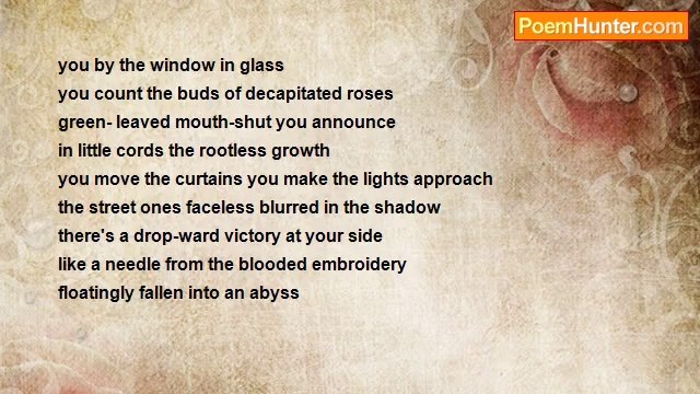 Miroslava Odalovic - You By The Window In Glass/Ti Kraj Prozora U Staklu