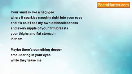 Gert Strydom - Your smile is like a negligee