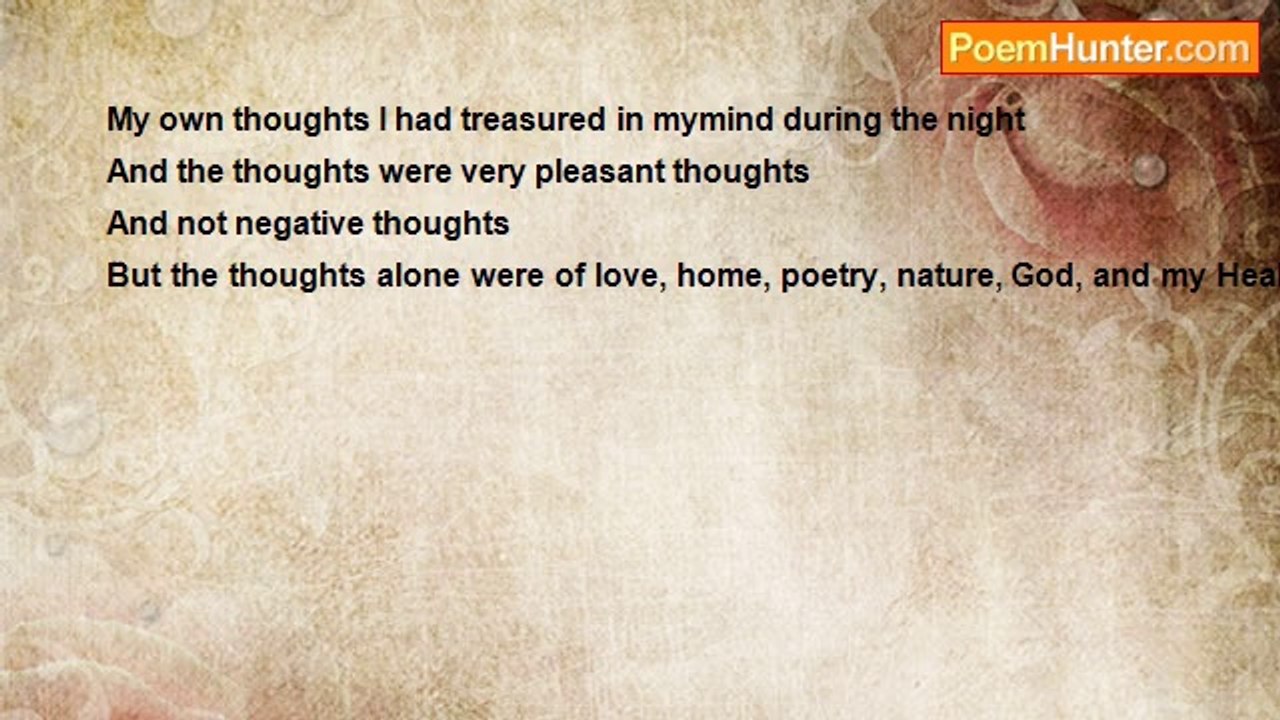 Aldo Kraas - MY OWN THOUGHTS I HAD TREASURED IN MY MIND