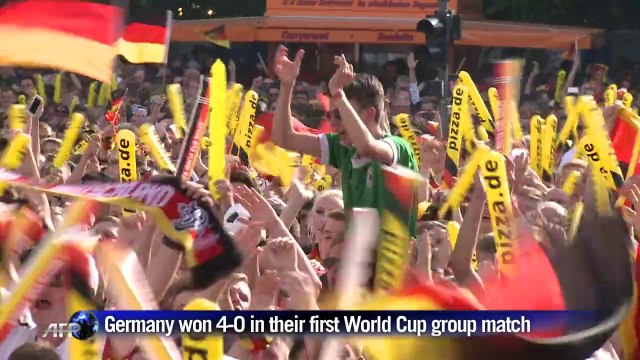 Berliners watch in big numbers as Germany rout Portugal