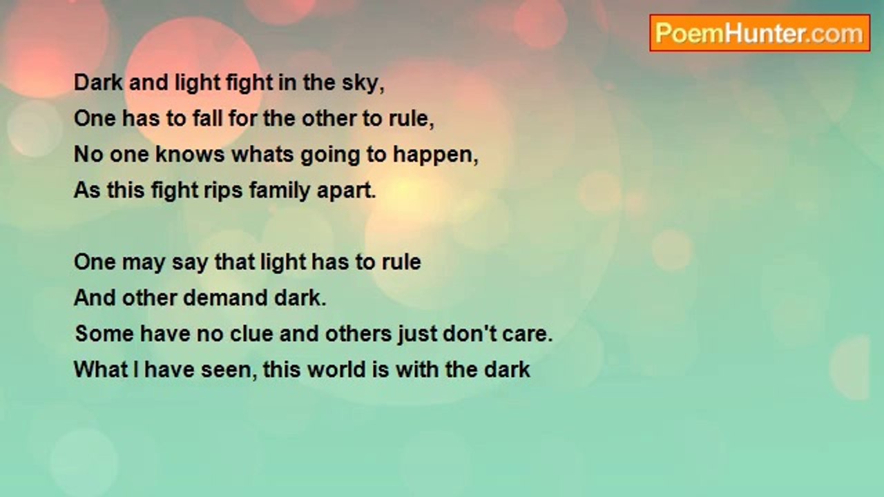 Elizabeth Cox - Dark Or Light?