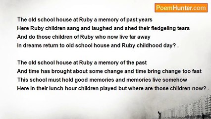 Francis Duggan - The Old School House At Ruby