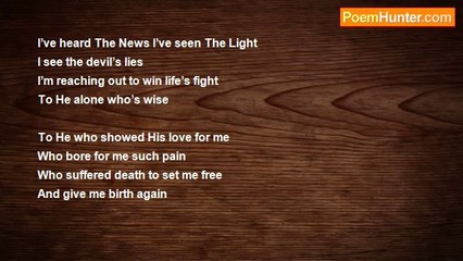 Michael P. Johnson - Reaching Out