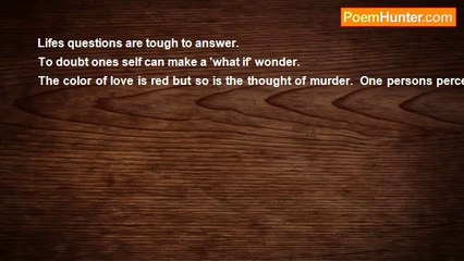 Shane Clift - Questions