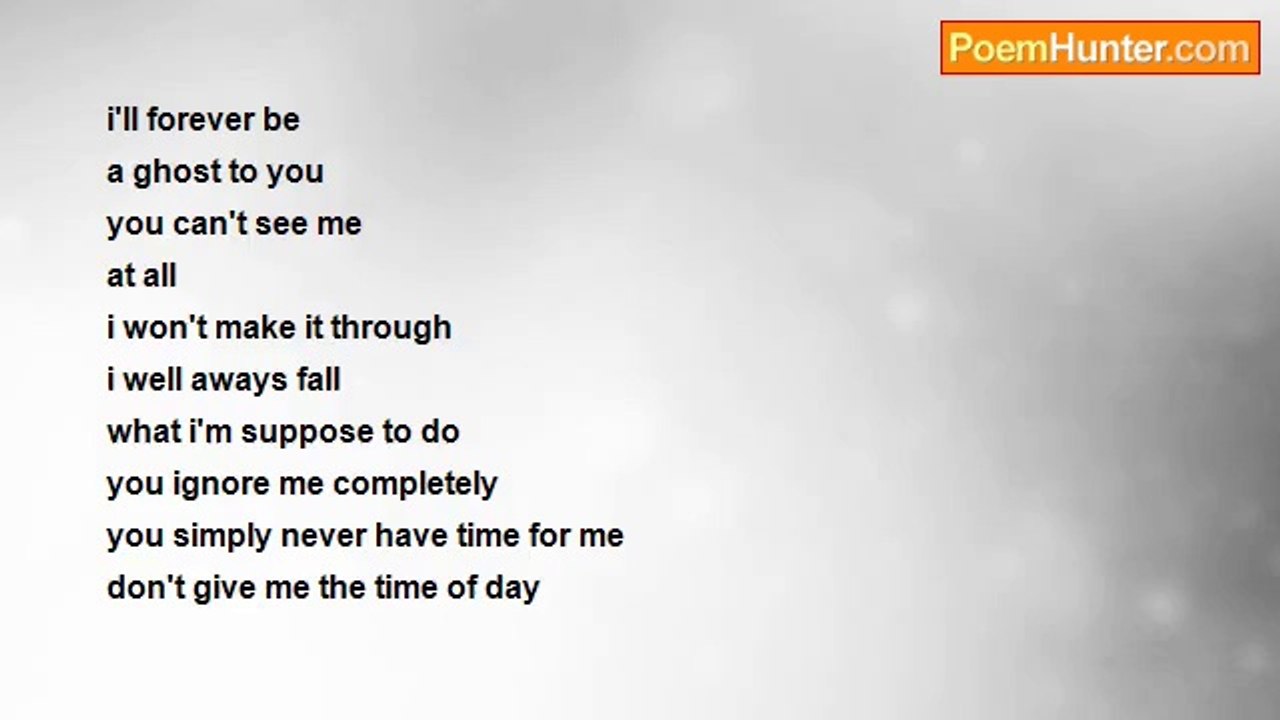 Nate Jones - a ghost to you