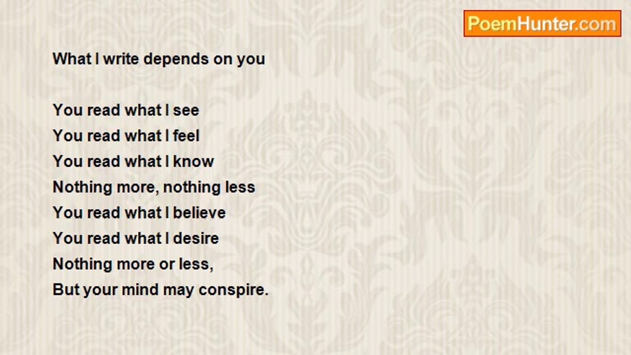 Chanel Jackson - What I Write (Nothing More, Nothing Less)