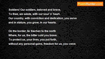 Abhilash Gopi - Our brave soldiers