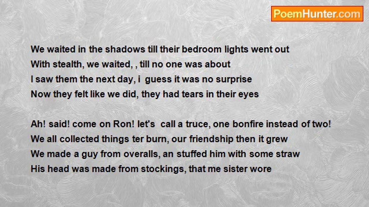 Bob Gibson - Bonfire Night
