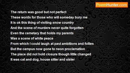 Bill Grace - Return from Beaver Hollow