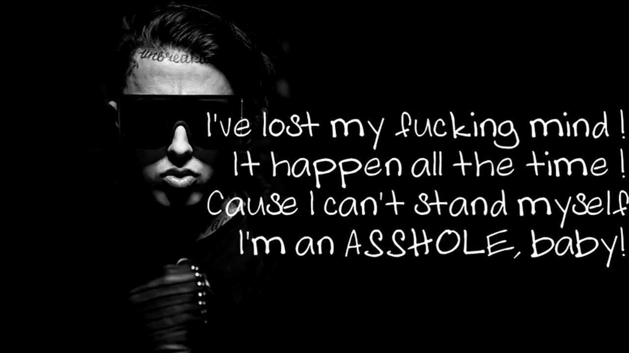 Asshole Ronnie Radke Ft Andy Biersack Lyrics