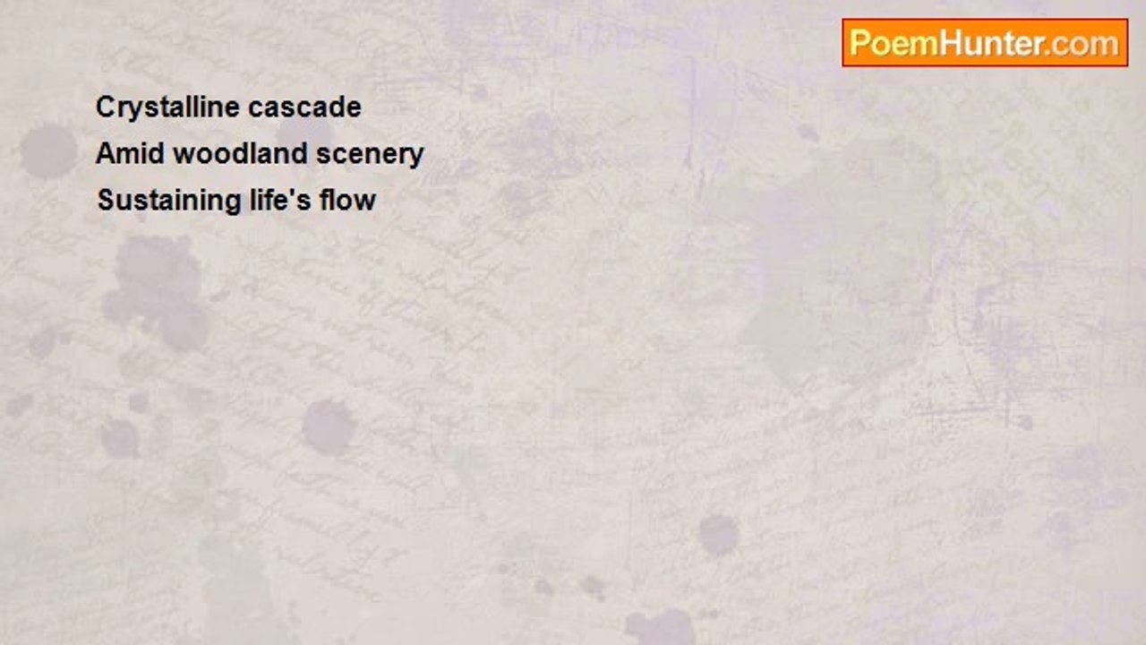 Theresa Quinn - Haiku - Waterfall 1