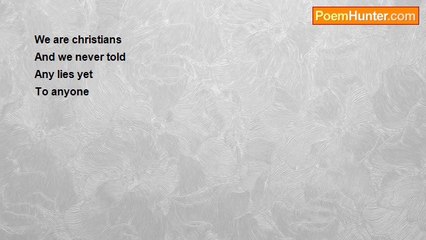 Aldo Kraas - WE NEVER TOLD ANY LIES YET