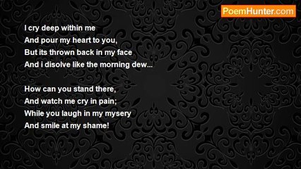 Shelby Lanier - A heart that cries for help!