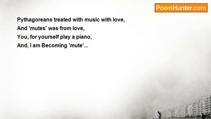 Gioom Galen - You, for yourself play a piano