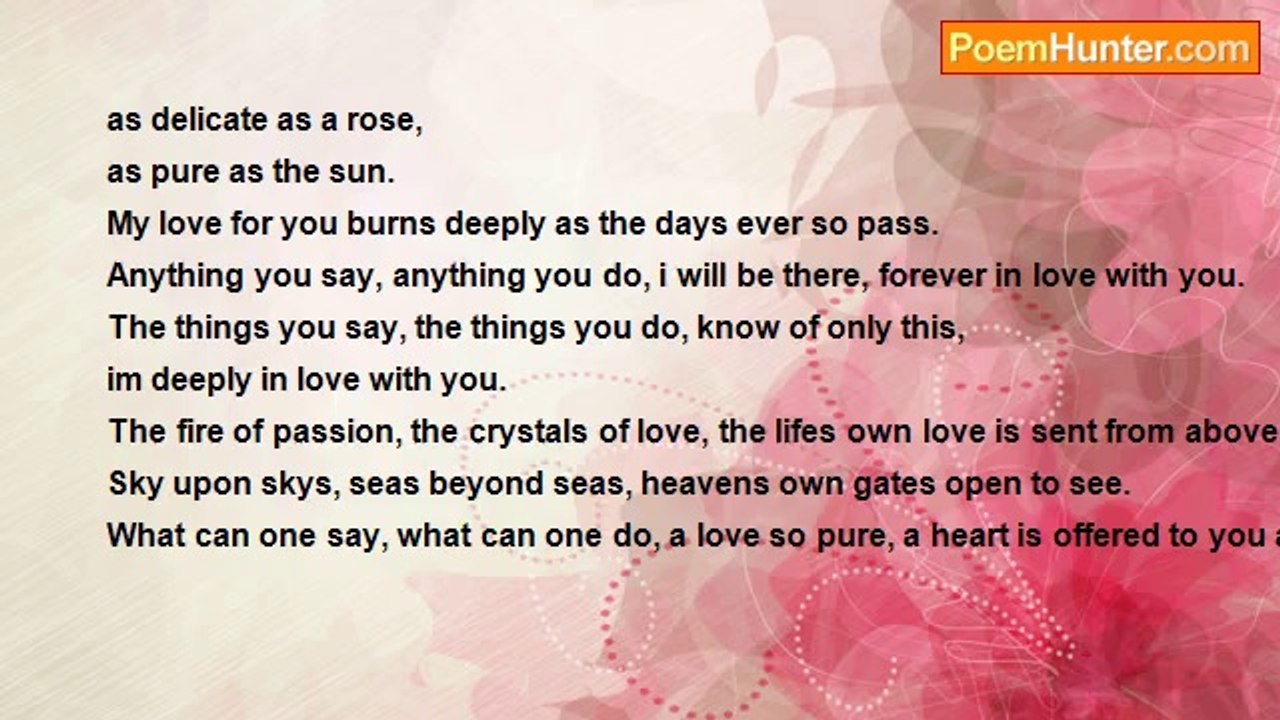 Darlene Belcher - A purest, enriched love.