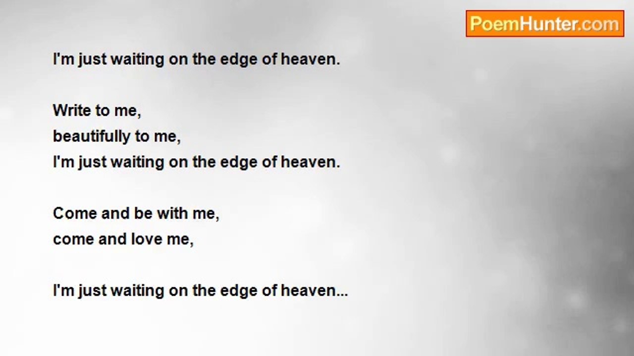 Darlene Belcher - Waiting on the edge of heaven