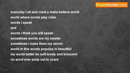 trinity aana - i make a new world............................to break........new