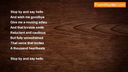 Oyekake Satty Joshua - A Last Hello