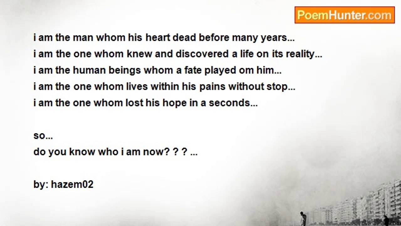 hazem al jaber - Who i am...