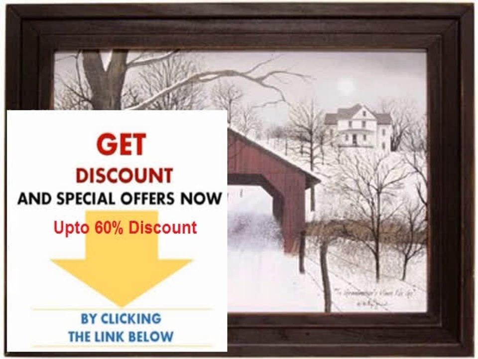 Best Deals "To Grandmother's House We Go" By Billy Jacobs - Framed Artwork - Country Art Prints Review