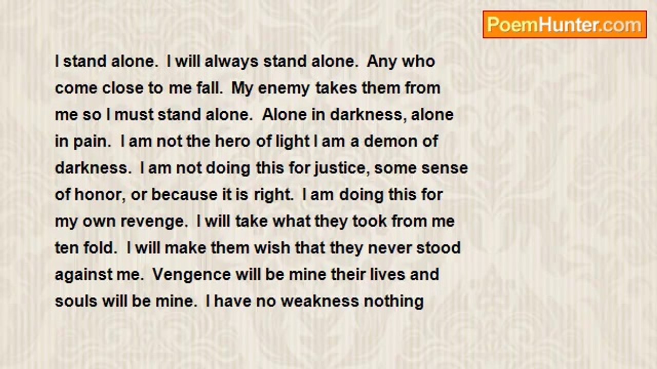 Jacob Adams - One Man's Vengence