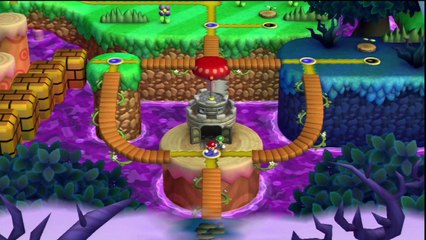 New Super Mario Bros. U - Jungle Cassis - 5-Tour : Tour des blocs serpent