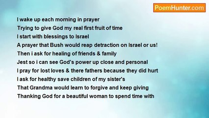 john raymond - GOD'S POEM