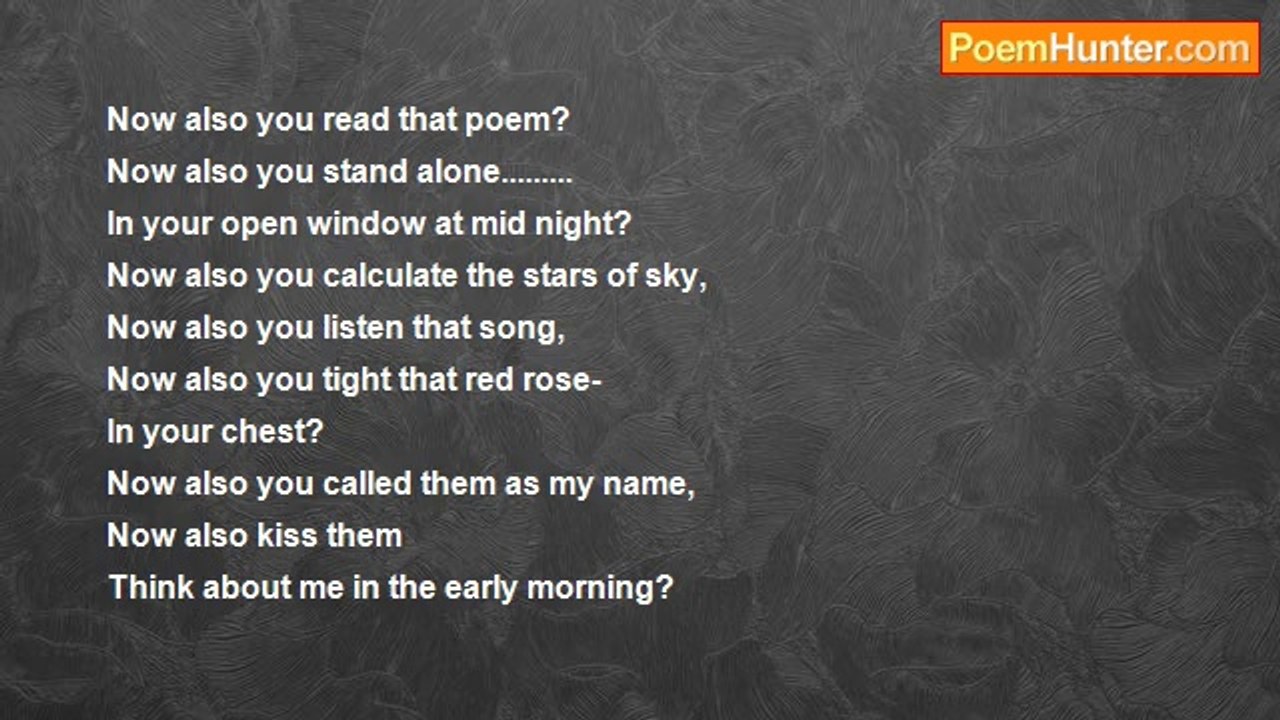 Shahin Mallik - Remembering me?