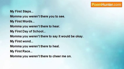 Trinidad Villafranca - Momma you weren't there