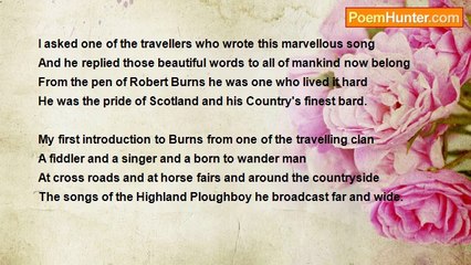 Francis Duggan - My First Introduction To Burns