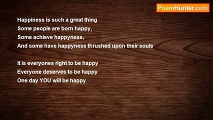 Emma Hill - Happiness