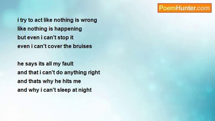 soso khan - Even I can't cover the bruises