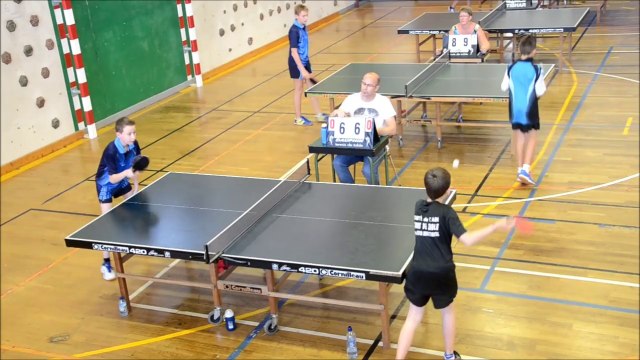 Pont-de-Vaux. Tennis de table. 14 juin 2014.