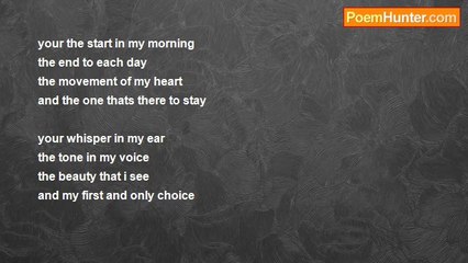 L.C. Lusk - what you are to me