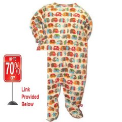 Best Deals Unisex Baby / Infant Elephant Parade Footie by Zutano Review