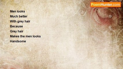 Aldo Kraas - MEN LOOKS MUCH BETTER WITH GREY HAIR