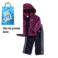 Best Deals adidas Baby-Girls Infant Itg Striped Pant and Fleece Jacket Set Review