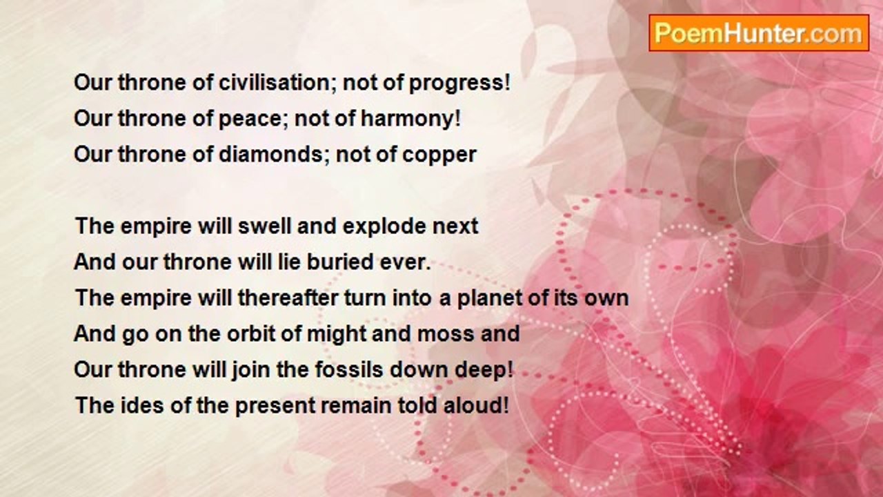 M.D DINESH NAIR - VAST EMPIRE AND FALLEN THRONE.