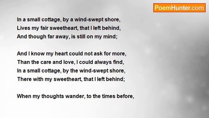 Reyvrex Questor Reyes - A Madrigal # 5:  'Cottage By A Wind-swept Shore'