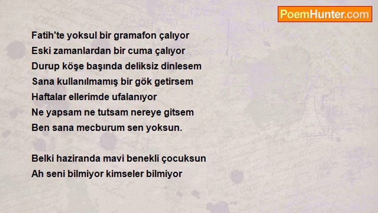 Attila İlhan - Ben Sana Mecburum