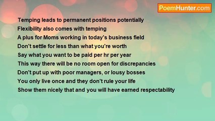 Stephanie J. DeMartino - The process of looking for a new job