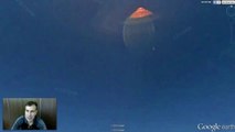UFO  Alien .Google Earth Map.2014,