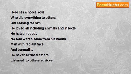 Chandra sekharan - OBITUARY