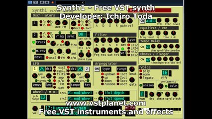Synthesizer Software - Synth1 free - vstplanet.com
