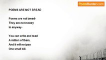 Shalom Freedman - Poems are not bread