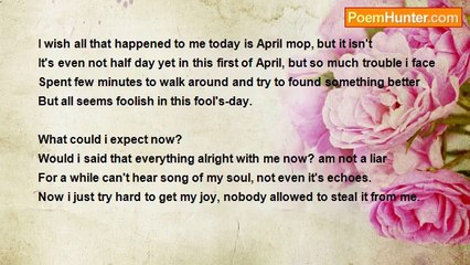 George Sicillia - April Mop (Fool's April)